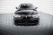 Накладка на передний бампер сплиттер для Alfa Romeo Giulia Velose 2016-, Черный