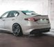 Спойлер крышки багажник для Alfa Romeo Giulia 2015-2022 г.в. Альфа Ромео Джулиа, Черный