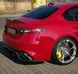 Спойлер крышки багажник для Alfa Romeo Giulia 2015-2022 г.в. Альфа Ромео Джулиа, Черный