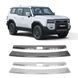 Захисна накладка на задній бампер та поріг багажника для Toyota Prado 250 2024+ р.в. Прадо