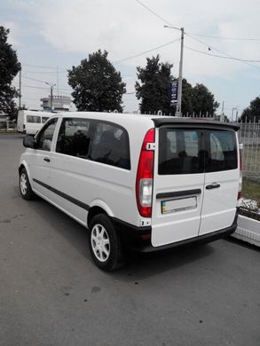 Спойлер на крышку багажника (распашенка) Mercedes Vito 639