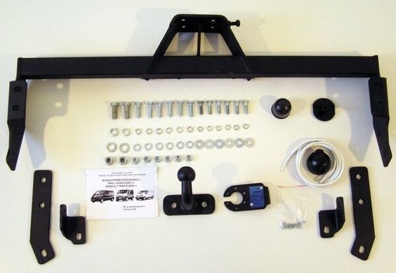 Прицепное устройство со сьемным крюком (Фаркоп) OPEL VIVARO 09/2002+ г.в.