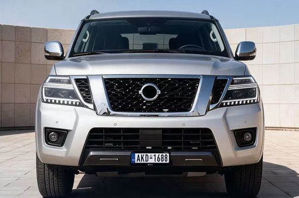 Передние тюнинг лед фары для Nissan Patrol Y62 2010-2019 г.в. Нисан Патрол, Nissan, Patrol, PATROL (Y62) 2010-