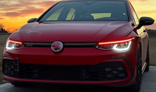 Передні тюнінг лед фари Volkswagen Golf 8 2021-2024 р.в. Гольф 8, Volkswagen, Альтернативная оптика, Golf, Новое, На штатные места