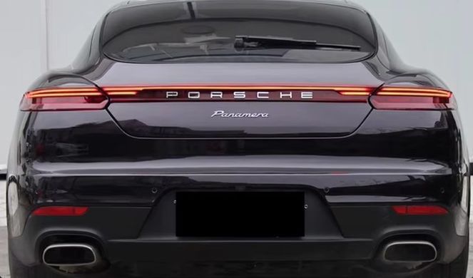 Задні тюнінг лед фонарі з центральним стопом Porsche Panamera 2010-2016 р.в. Порше Панамера, Porsche, Альтернативная оптика, Panamera, Новое, На штатные места