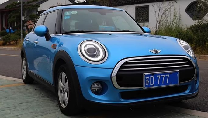 Передние тюнинг лед фары для Mini Cooper F55, F56, F57 2014-2022 г.в. Мини Купер, BMW, Альтернативная оптика, Новое, На штатные места