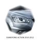 Реснички на фары SsangYong ACTYON 2010-2012 г.в СангЙонг Екшн