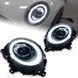 Передние тюнинг лед фары для Mini Cooper F55, F56, F57 2014-2022 г.в. Мини Купер, BMW, Альтернативная оптика, Новое, На штатные места