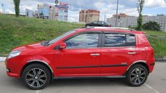 Дефлектори на двері вітровики Geely MK Cross 2010 г.в. Cobra Tuning