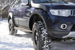 Розширювачі колісних арок (винос 60 мм) Mitsubishi Pajero Sport 2008-2013 р.в.