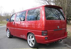 Спойлер на кришку багажника (козирьок) Volkswagen T-4 ляда