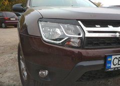 Реснички на фары Renault Duster 2010-2017 г.в. Рено Дастер