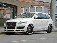 Тюнинг обвес для Audi Q7 2006-2009 г.в. в стиле ABT ABS пластик, Серый грунт (под покраску), Внешний Тюнинг, Audi, Комплект обвеса, Требуется, ABS-пластик, Q7, Новое, На штатные места, Q7 (4L) 2006-