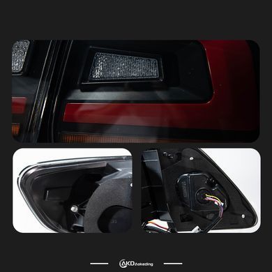 Задние тюнинг лед фонари Toyota Corolla 2011-2013 г.в. Тойота Корола