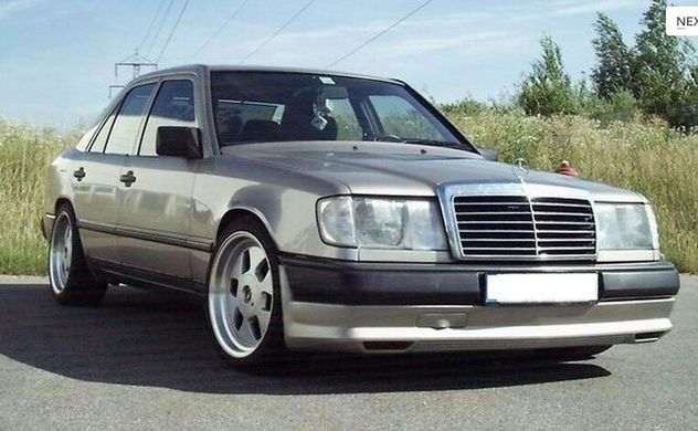 Решетка радиатора тюнинг Mercedes W124 E-KLASA 1993-1995 г.в. в стиле Авангард