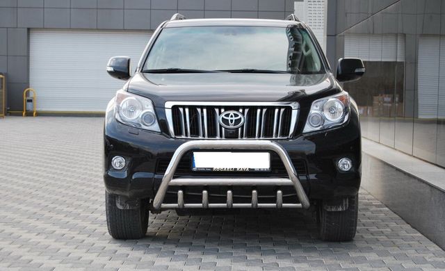 Защита переднего бампера двойной ус Toyota Prado 150 2009-2017 г.в.