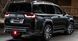 Спойлер крышки багажника нижний для Toyota LC300 Land Cruiser 2021+ г.в. Ленд крузер 300, Серый грунт (под покраску)