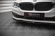 Накладка спліттер переднього бампера BMW 5-серії G30 2017-2020 р.в. Maxton Design, Черный, Зовнішній тюнінг, BMW, Накладка на передний бампер, Не требуется, ABS-пластик, 5-Series, Новое, На штатные места, 5 (G30) 2017-