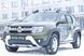 Зимняя заглушка решётки переднего бампера Renault Duster 2015-2017 рестайлинг Рено Дастер