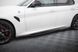 Накладки під бокові пороги леза для Alfa Romeo Giulia Quadrifoglio, Черный