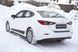 Молдинги на двери Mazda 3 седан 2013+ г.в. Мазда 3