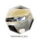 Реснички на фары Toyota RAV 4, 2013+ г.в. Тойота Рав 4, Серый грунт (под покраску), Toyota, Декоративные накладки, Требуется, ABS-пластик, RAV4, Новое, RAV 4 IV (A40) 2012-