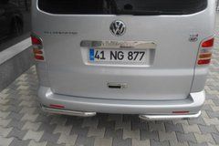 Защита заднего бампера (уголки) Volkswagen T-5