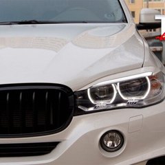 Вії на фари BMW X6 в кузові F16 2014-2018 р.в.