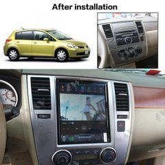 Штатна магнітола в стилі тесла Nissan Tiida 2008-2011 р.в. Нісан Тіїда Android, GPS, Автомагнитола, Nissan, Tiida, Новое, На штатные места, TIIDA (C11X) 2007-