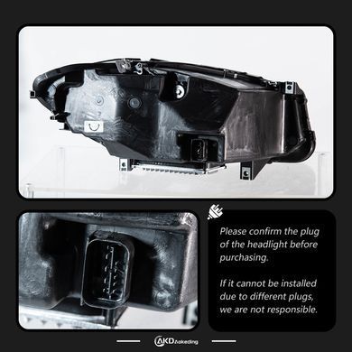 Передние тюнинг лед фары BMW F10 2010-2016 г.в. БМВ Ф10, Оптика, BMW, Альтернативная оптика, 5-Series, Новое, На штатные места, 5 (F10, F18) 2010-