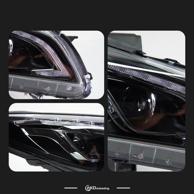 Передние тюнинг лед фары для Hyundai Sonata 2015-2017 г.в. Хюндай Соната, Оптика, Hyundai, Альтернативная оптика, Sonata, Новое, На штатные места, SONATA VI (YF) 2010-2014