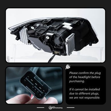 Передние лед фары BMW E90 2004-2013 г.в. БМВ Е90, BMW, Альтернативная оптика, 3-Series, Новое, На штатные места, 3 (E90) 2005-2011