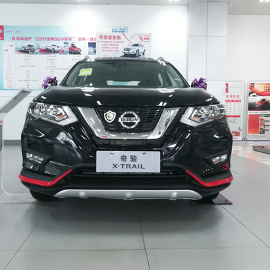 Накладки на бампера Nissan X-Trail / Rogue 2014+ г.в. стиль Nismo, Черный, Nissan, Накладка на передний бампер, Не требуется, ABS-пластик, X-Trail, Новое, На штатные места, X-TRAIL (T32) 2014-