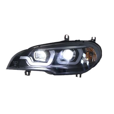 Передние тюнинг лед фары BMW X5 E70 2008-2013 г.в. БМВ Х5, Оптика, BMW, Альтернативная оптика, X5, Новое, На штатные места, X5 (E70) 2007-2012