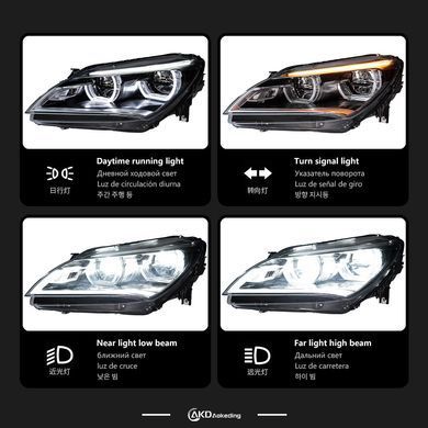 Передние тюнинг лед фары BMW 6 серии F06 F12 F13 G32 2011-2013 г.в. БМВ Ф06