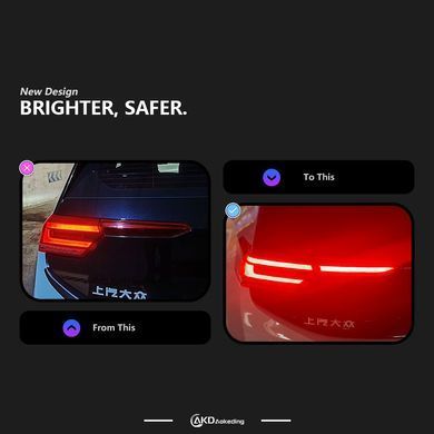 Задние лед фонари Volkswagen ID3 2020- г.в. Волксваген ИД3, Volkswagen, Альтернативная оптика, Новое, На штатные места