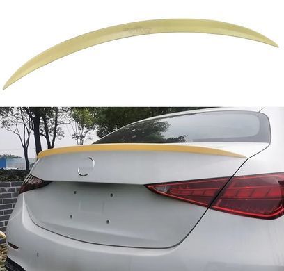 Спойлер кришки багажника (шабля, лип спойлер) для Mercedes C-class W206 2022 р.в., Зовнішній тюнінг, Mercedes, Спойлер, Требуется, ABS-пластик, C-Class, Новое, На штатные места, C-Klasse W206 2022+