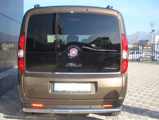 Защита заднего бампера труба Fiat Doblo nuovo 2015+