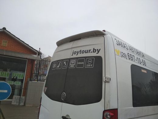Спойлер багажника Volkswagen Crafter