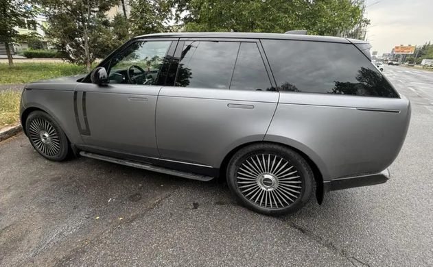 Боковые пороги Range Rover Vogue L460, Черный, Land Rover, Пороги, Новое, На штатные места