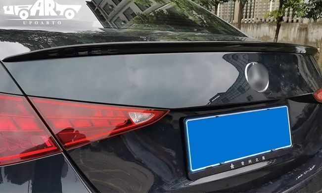 Спойлер кришки багажника (шабля, лип спойлер) для Mercedes C-class W206 2022 р.в., Зовнішній тюнінг, Mercedes, Спойлер, Требуется, ABS-пластик, C-Class, Новое, На штатные места, C-Klasse W206 2022+