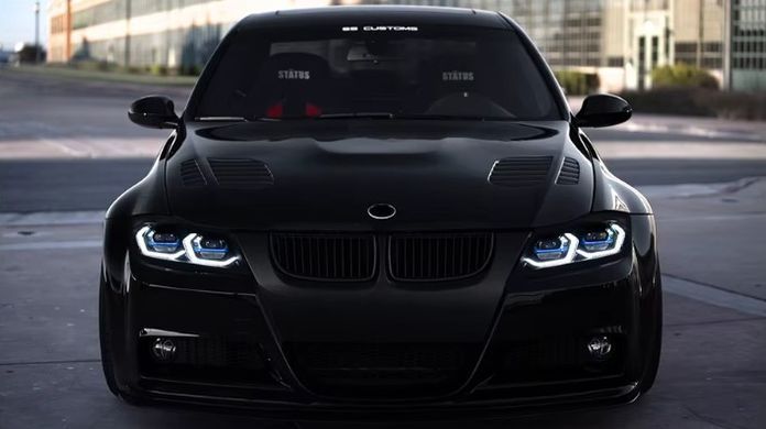 Передние лед фары BMW E90 2004-2013 г.в. БМВ Е90, BMW, Альтернативная оптика, 3-Series, Новое, На штатные места, 3 (E90) 2005-2011