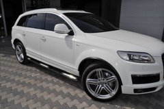 Боковые пороги труба Audi Q5 2008+ Ауди кью5