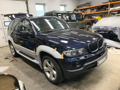 Тюнінг обвіс BMW X5 E53 1999-2006 р.в. в стилі Aero, Серый грунт (под покраску), BMW, Комплект обвеса, Требуется, Стеклопластик, X5, Новое, На штатные места, X5 (E53) 2000-