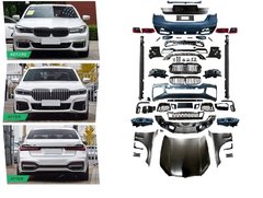 Тюнінг обвіс апгрейд BMW 7 серії G11 G12 2015-2018 р.в. в стиль 2019+ M7, Черный, BMW, Комплект обвеса, Требуется, Полипропилен, 7-Series, Новое, На штатные места, 7 (G11, G12) 2016-