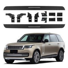 Электрические боковые пороги Range Rover Vogue L460, Черный, Land Rover, Пороги, Новое, На штатные места
