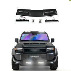 Люстра карбон с ДХО на кришу для Toyota LC250 Prado 250 2024+ г.в. Прадо 250