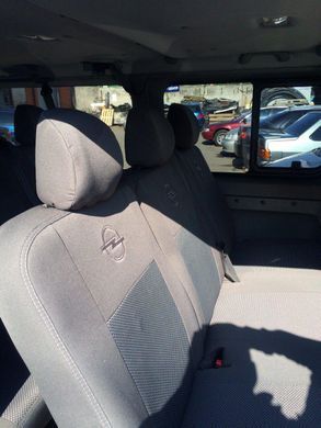 Чехлы на сидения Opel Vivaro с 2001 - 2006 г.в. 9 мест