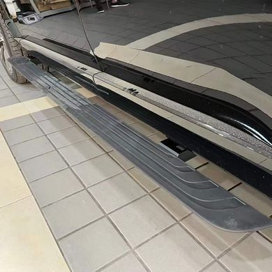 Электрические боковые пороги Range Rover Vogue L460, Черный, Land Rover, Пороги, Новое, На штатные места