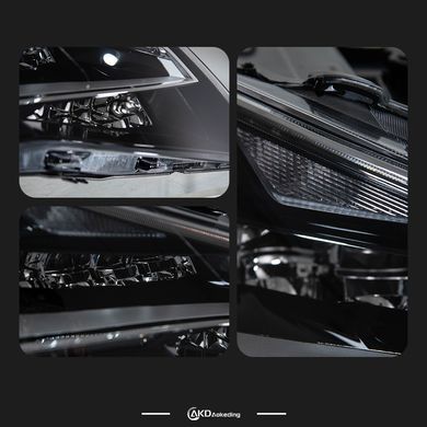 Передні лед фари для Seat Leon 2013-2017 р.в. Сеат Леон, Seat, Альтернативная оптика, Leon, Новое, На штатные места, LEON (5F1) 2012-